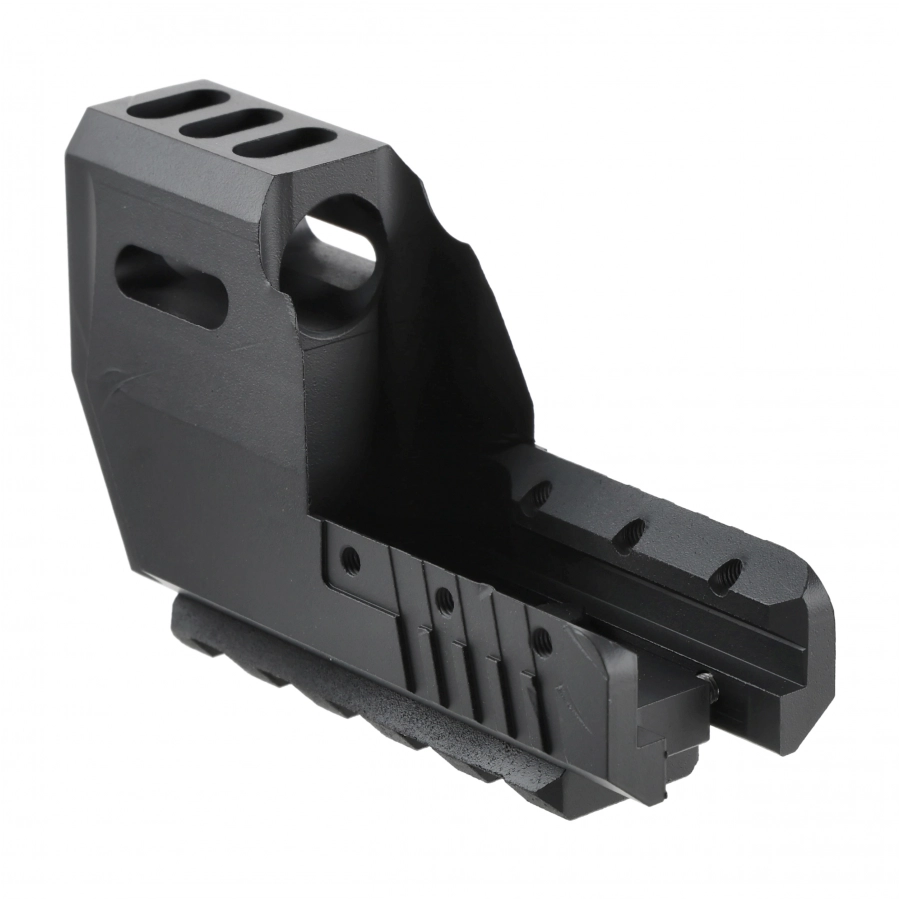 Kompensator na szynę GK Arms do pistoletu Canik Mete SFT czarny 4/5