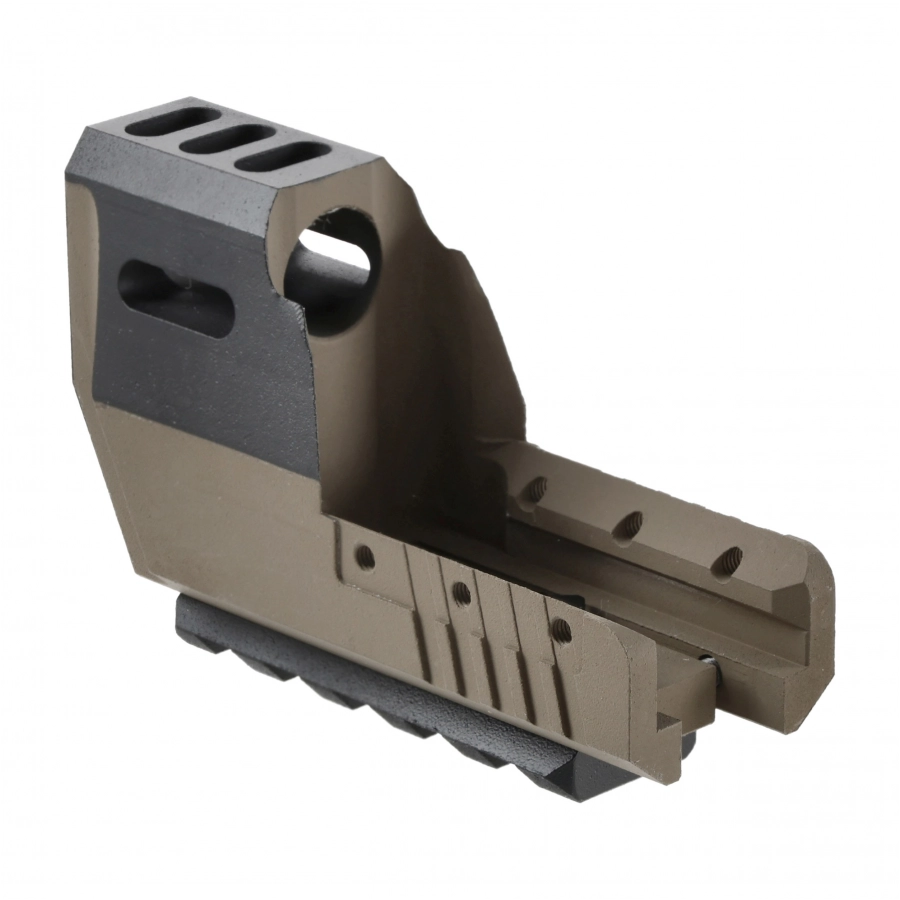 Kompensator na szynę GK Arms do pistoletu Canik Mete SFT Dual tone 4/6