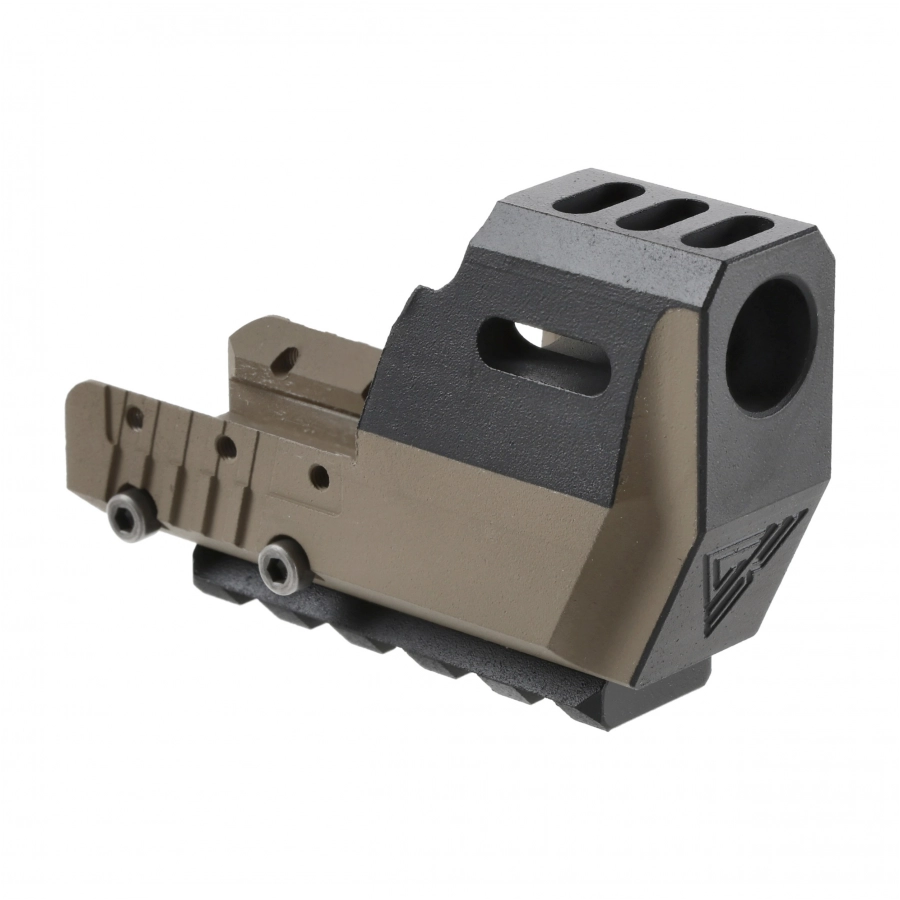 Kompensator na szynę GK Arms do pistoletu Canik Mete SFT Dual tone 3/6