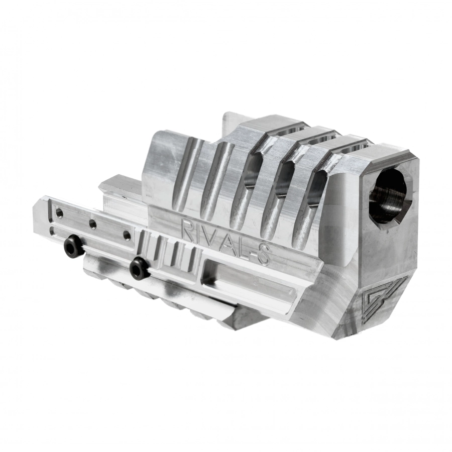 Kompensator na szynę GK Arms do pistoletu Canik Rival-S chrome 3/6
