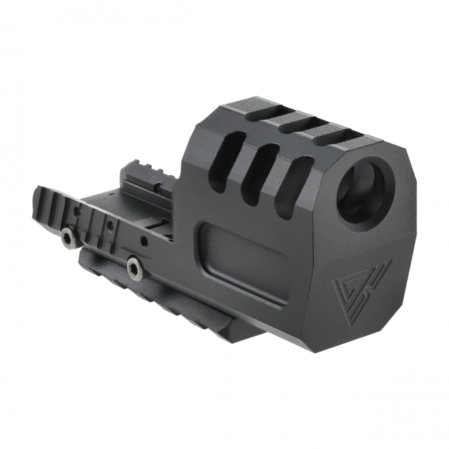 Kompensator na szynę GK Arms do pistoletu CZ Shadow 2 czarny 3/6