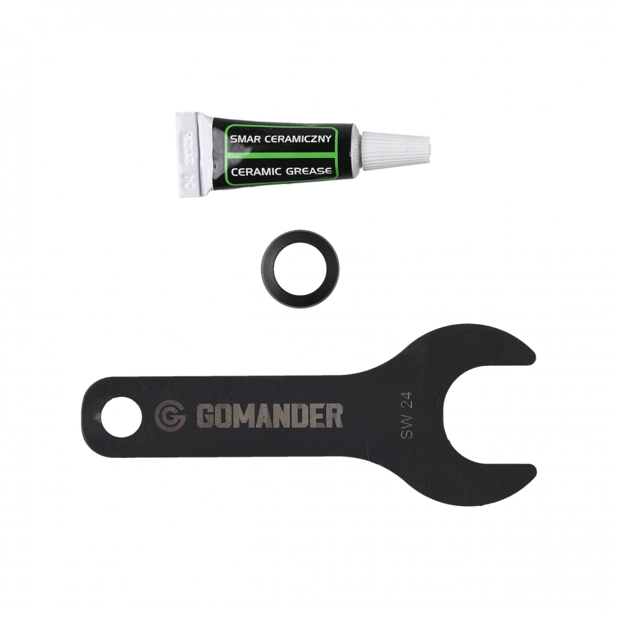 Kompensator płomienia Gomander Quadron 9 1/2-28 UNEF 4/8