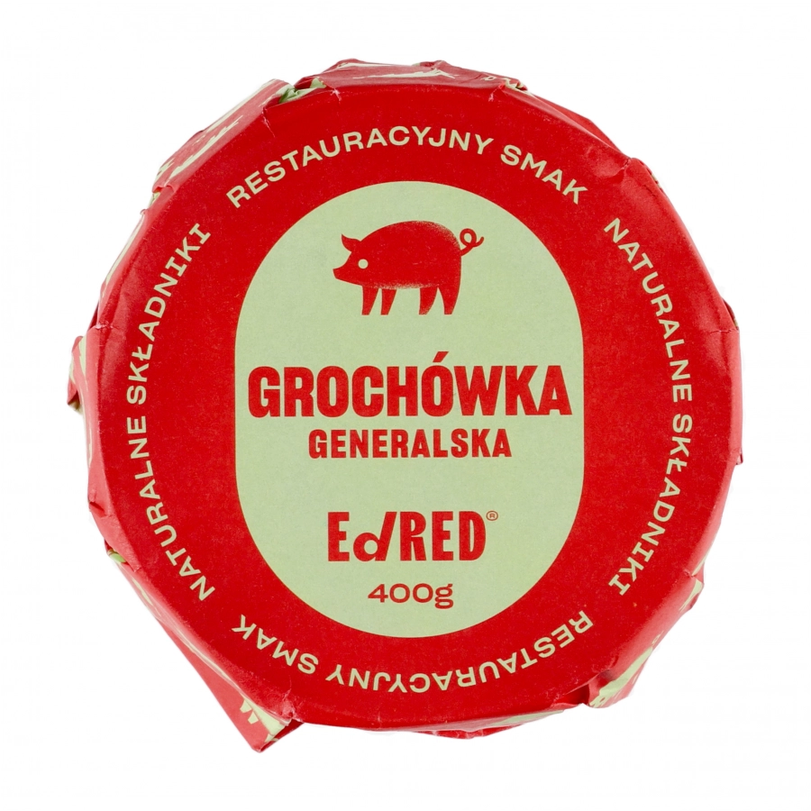 Konserwa Ed Red Casual Grochówka żołnierska 400 g 1/2
