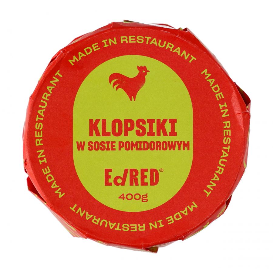 Konserwa Ed Red Casual Klopsiki drobiowe w sosie pomidorowym 400 g 1/2