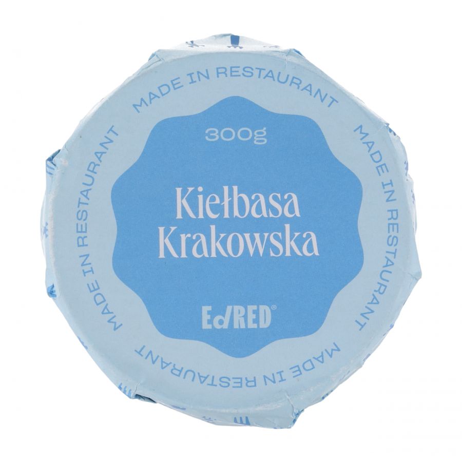 Konserwa Ed Red Cold Deli Kiełbasa krakowska 300 g 1/2