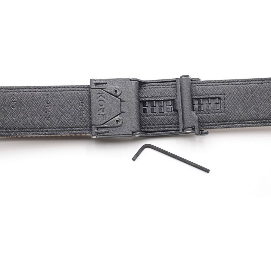 KORE Essentials X1 plastic grey trouser belt 3/3