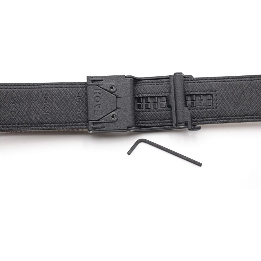 KORE Essentials X1 plastic trouser belt black 3/3
