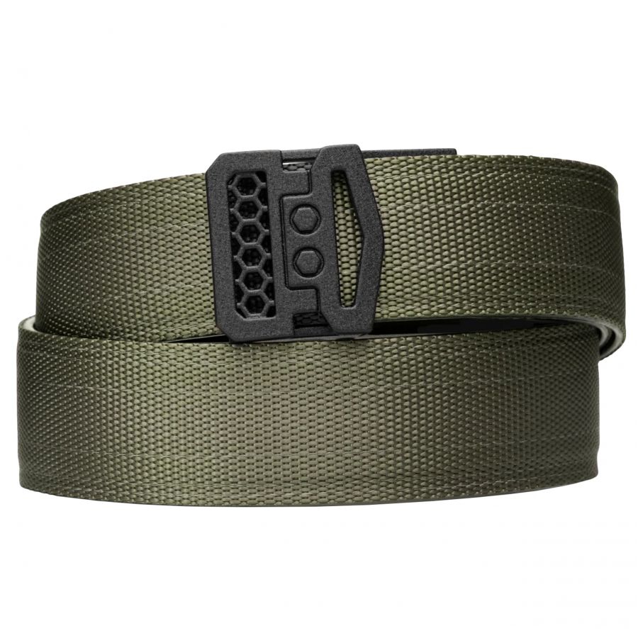 KORE Essentials X10 trouser belt with create.green. 1/1