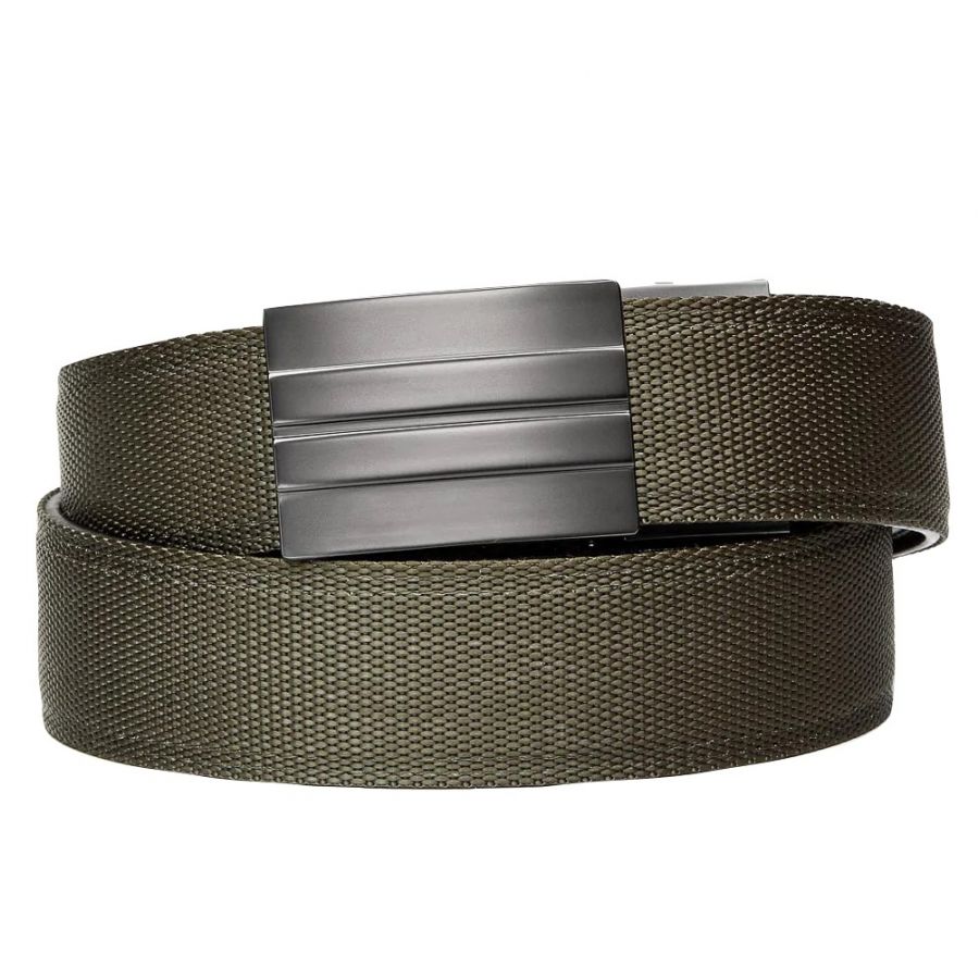 KORE Essentials X2 green plastic trouser belt 1/2