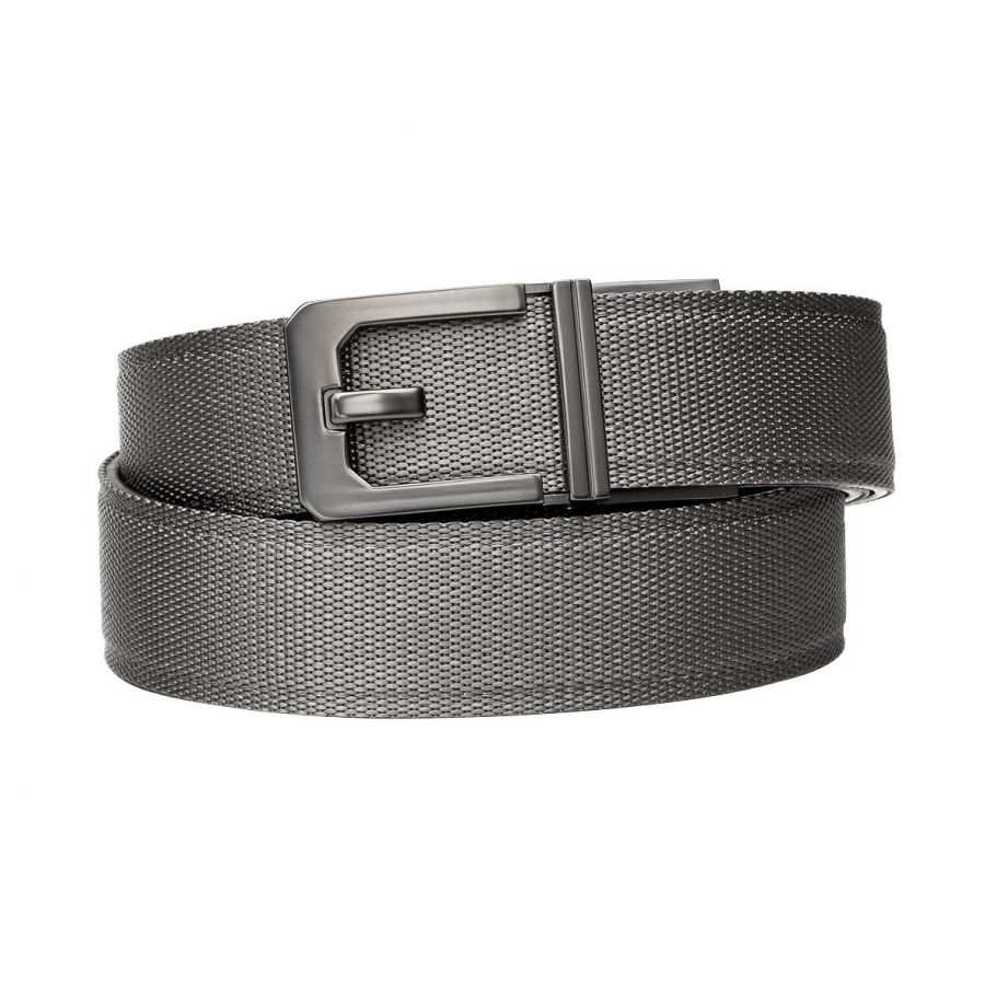 KORE Essentials X3 plastic grey trouser belt 1/4