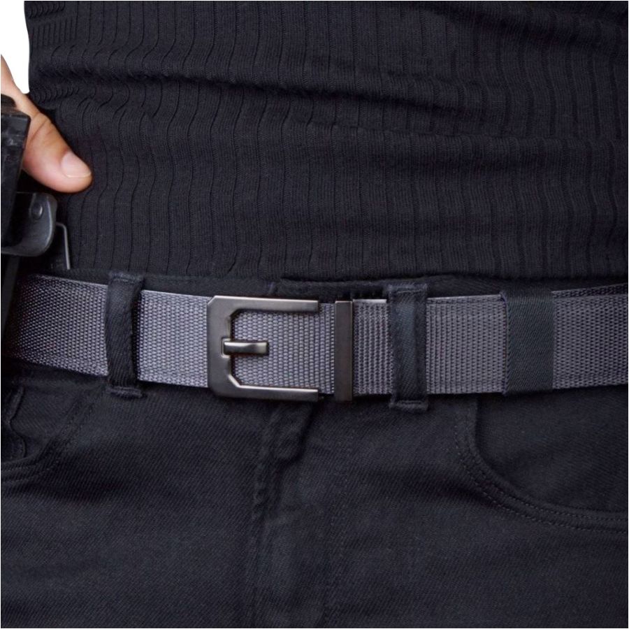 KORE Essentials X3 plastic grey trouser belt 4/4