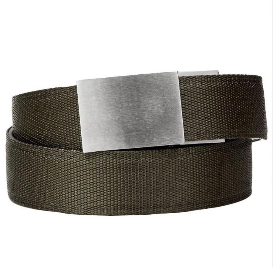 KORE Essentials X4 green plastic trouser belt 1/2