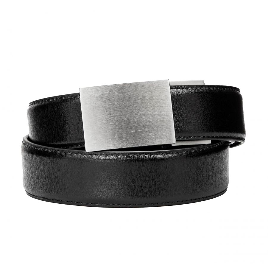 KORE Essentials X4 leather trouser belt black 1/1