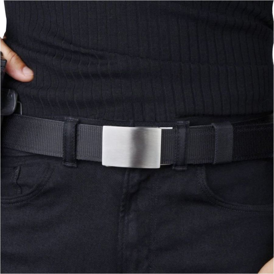 KORE Essentials X4 plastic trouser belt black 2/3