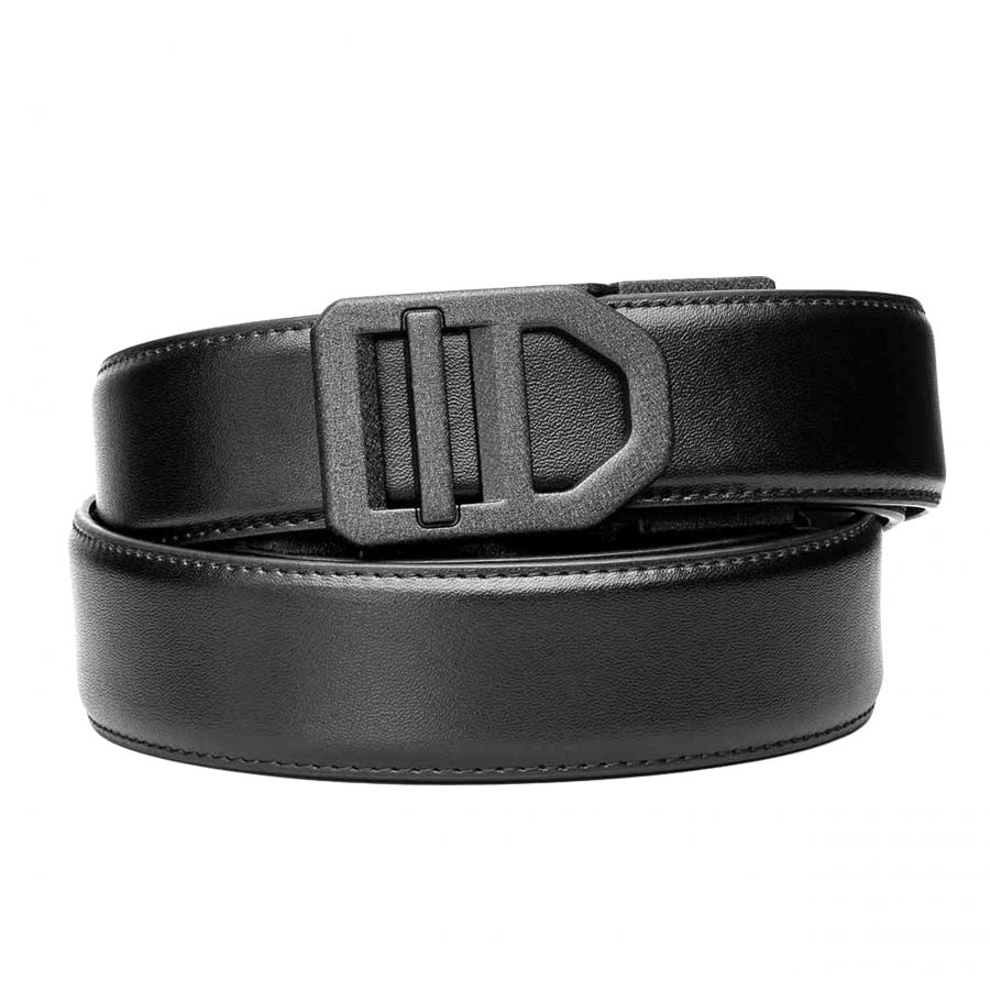 KORE Essentials X5 leather trouser belt black 1/1