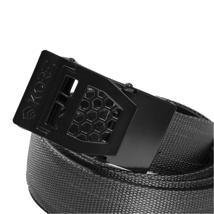 KORE Essentials X6 plastic grey trouser belt 2/2