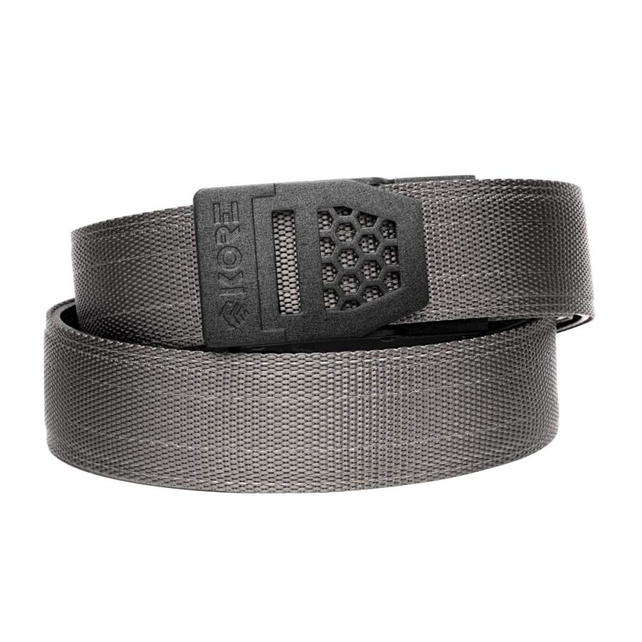 KORE Essentials X6 plastic grey trouser belt 1/1