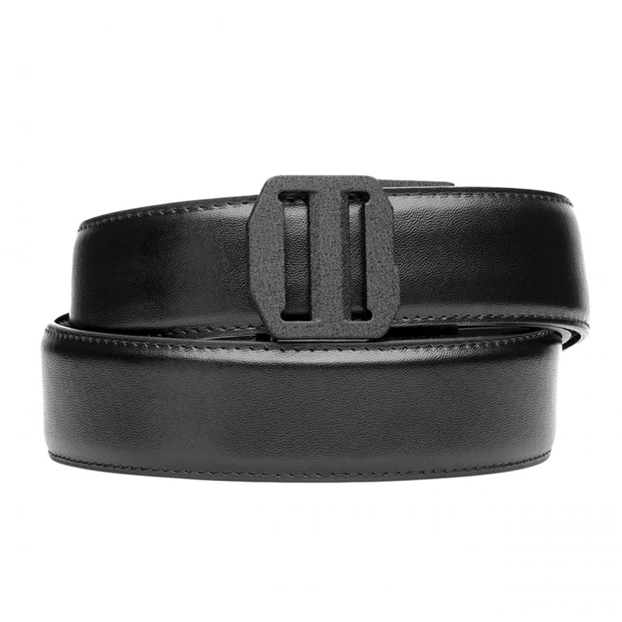 KORE Essentials X7 leather trouser belt black 1/1