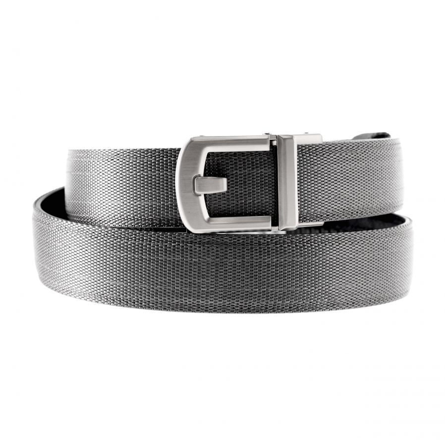 KORE Essentials X8 plastic grey trouser belt 1/3