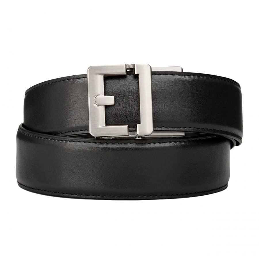 KORE Essentials X9 leather trouser belt black 1/1