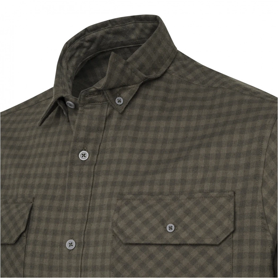 Koszula flanelowa męska Beretta Cadet Green & Brown Check
 3/4