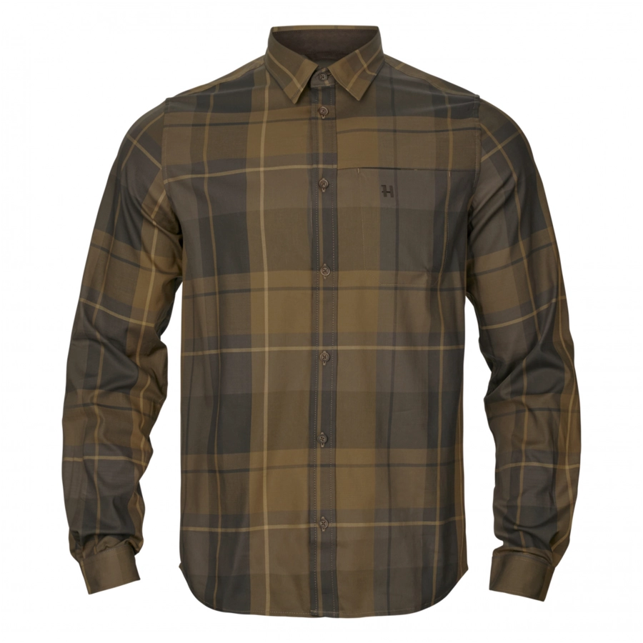 Koszula Harkila Akse Willow green check 1/2