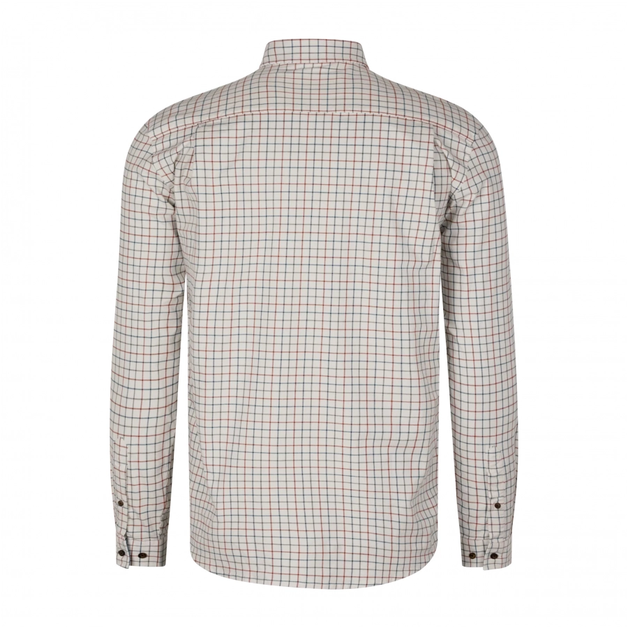 Koszula Seeland Oxford Shooting Shirt Classic blue / Classic brown check 2/8