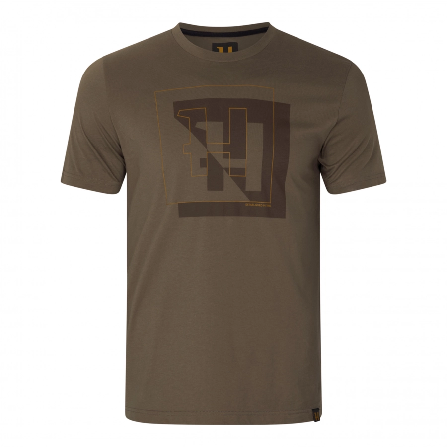Koszulka Harkila H-logo Major brown 1/2