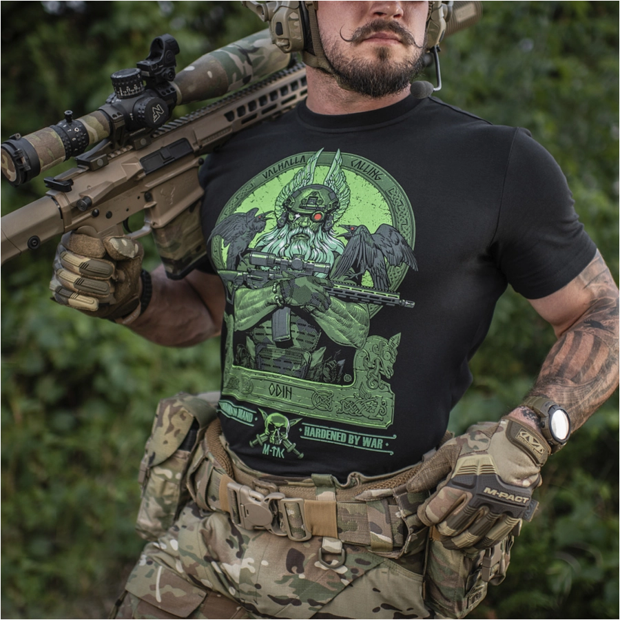 Koszulka M-Tac Odin Night Vision, czarna 4/8