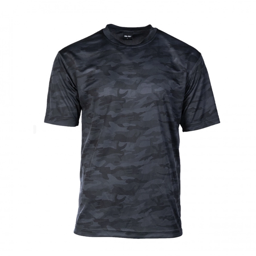 Koszulka męska termoaktywna Mil-Tec dark camo 1/1