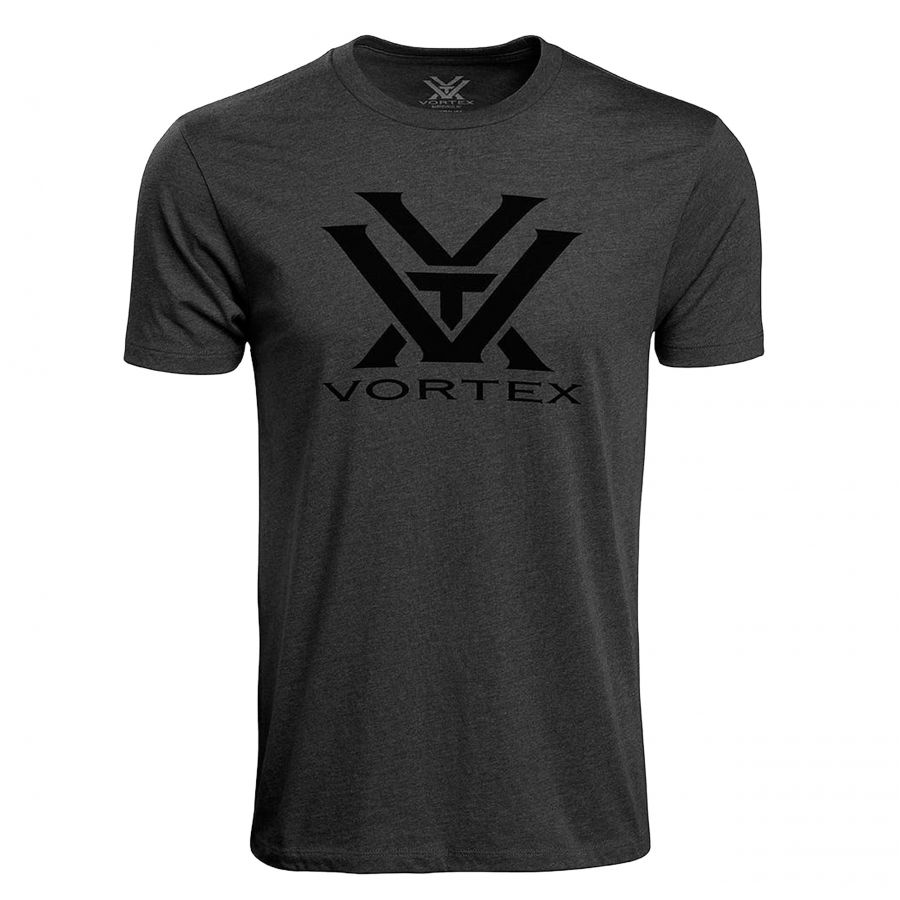 Koszulka męska Vortex Logo Tee SS grafitowa 1/2