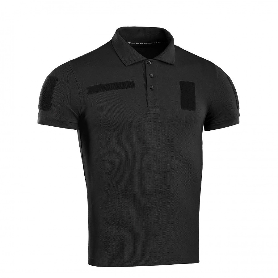 Koszulka polo M-Tac taktyczna 65/35 czarna 3/7