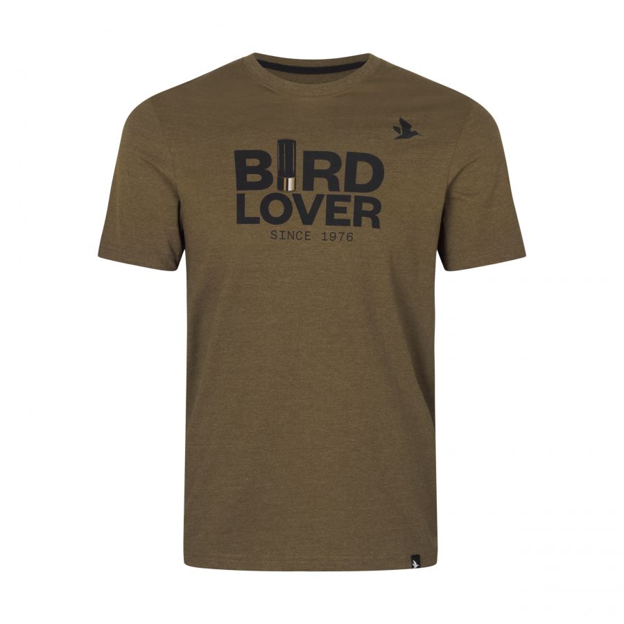 Koszulka Seeland Bird Lover Dark Olive Melange 1/4