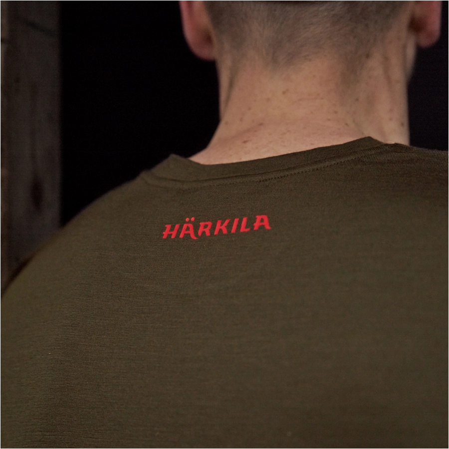 Koszulka z długim rękawem Harkila Game Willow green moose 4/5