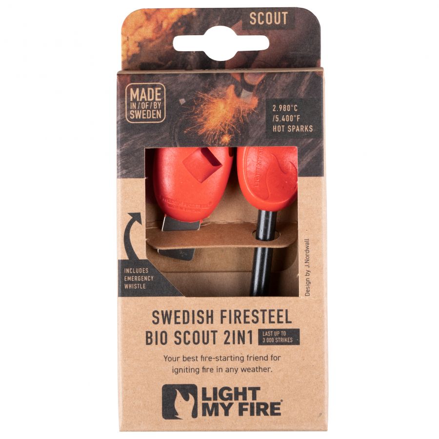 Krzesiwo Light My Fire Fire BioScout 2.0 czerwone 2/3