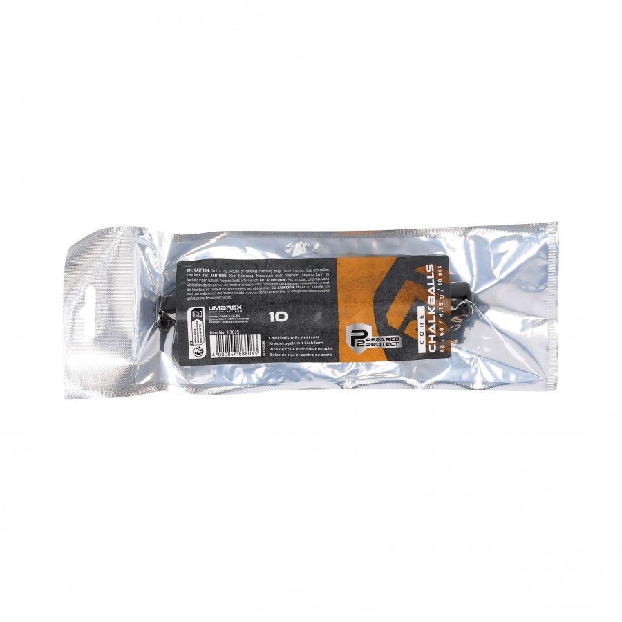 Kule proszkowe P2P Core kal. .68 10 szt. niebieskie 2/3