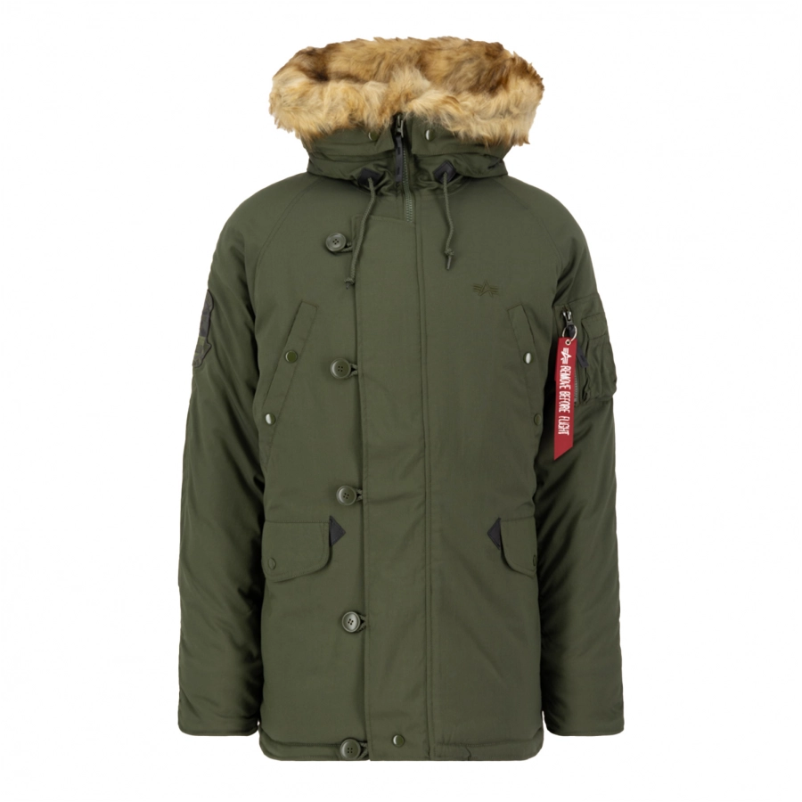 Kurtka Alpha Industries Explorer ciemnozielona 1/9