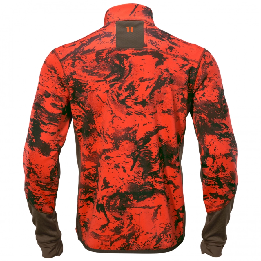 Kurtka męska Härkila Wildboar Pro camo polarowa  AXIS MSP® Wildboar orange-brązowa 2/5