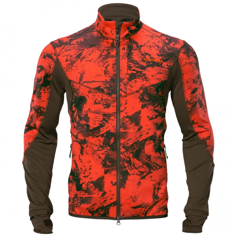 Kurtka męska Härkila Wildboar Pro camo polarowa  AXIS MSP® Wildboar orange-brązowa 1/5
