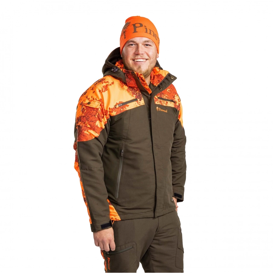 Kurtka męska Pinewood Hunter Pro Xtreme 2.0 Camou, zielona/strata 3/3