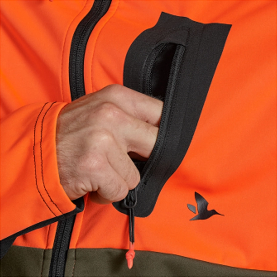 Kurtka Seeland Force Advanced softshell Hi-vis pomarańczowa 3/5