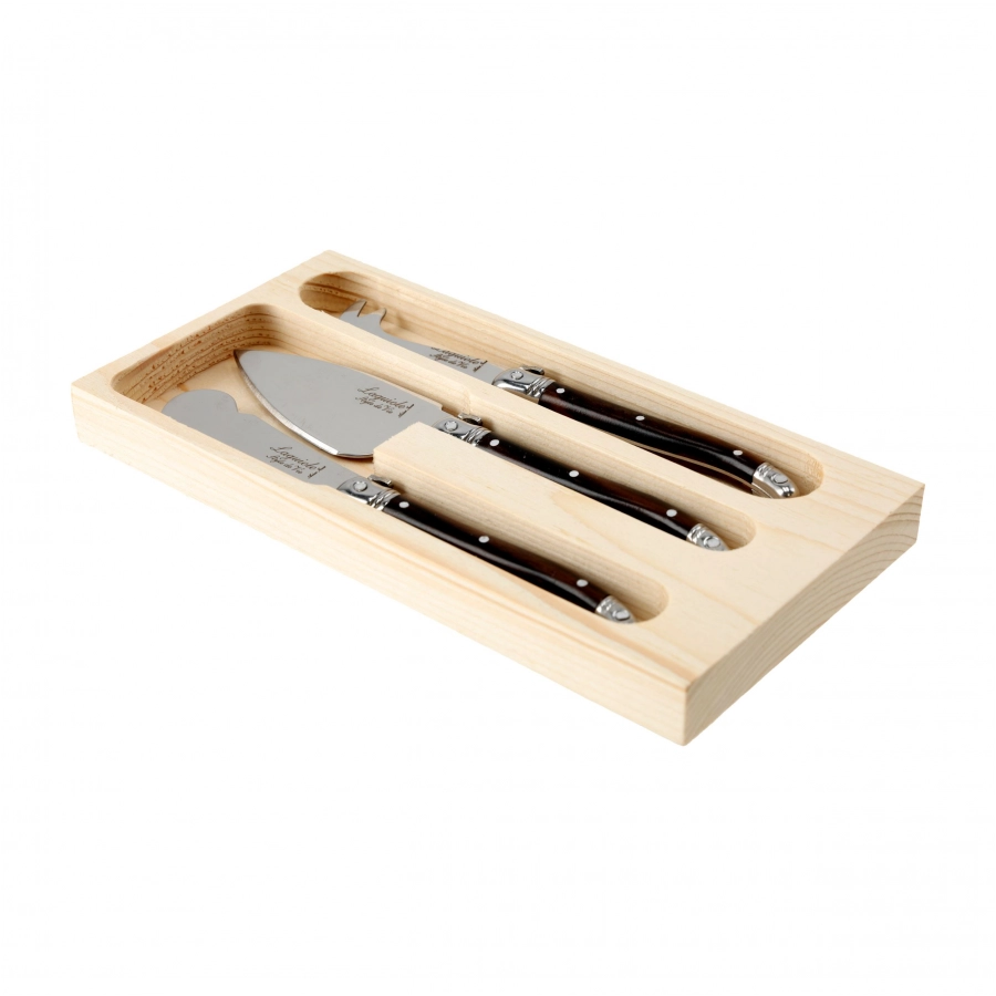 Laguiole Premium Line cheese knife set 2/4