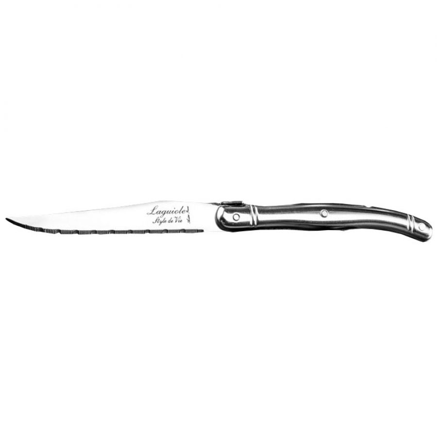 Laguiole stainless steel steak knife. 6 pcs. 1/5