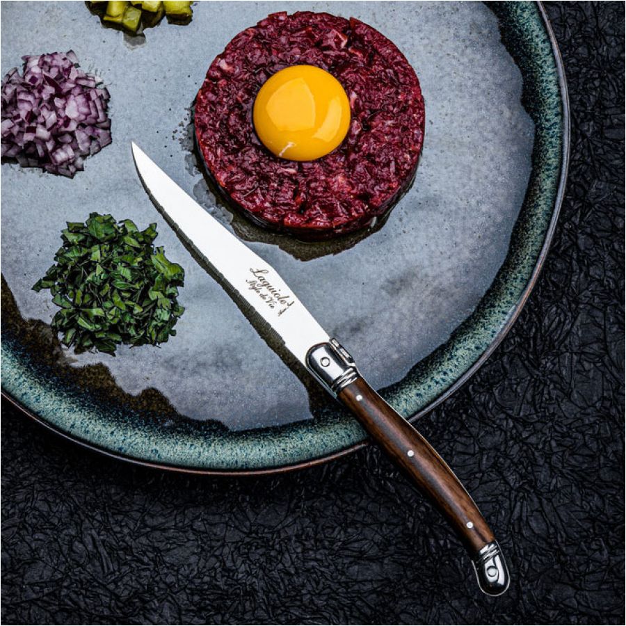 Laguiole stainless steel steak knife. 6 pcs.in block 2/7