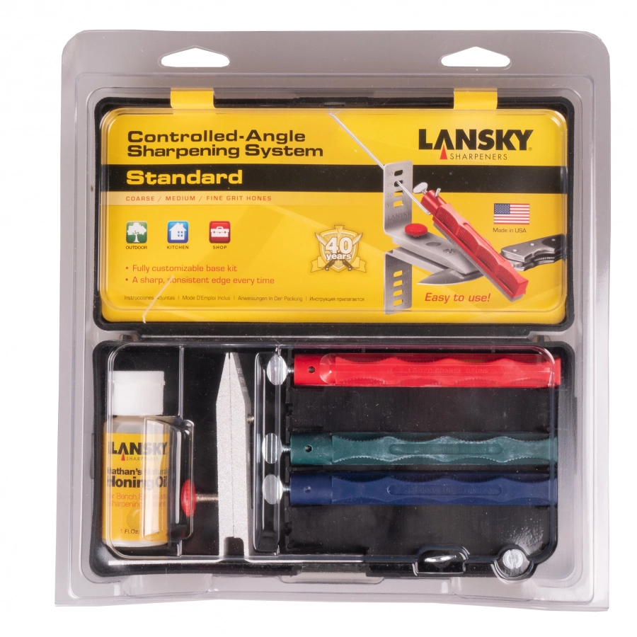 Lansky LKC03 3-part ceramic sharpening set 1/2