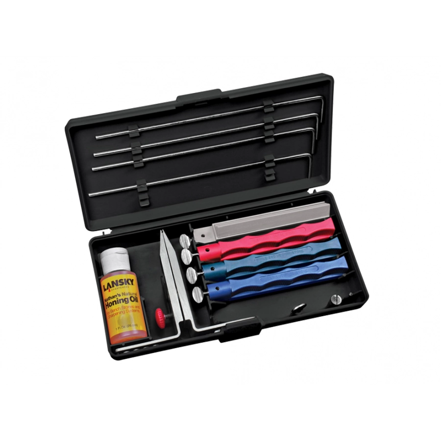 Lansky LKUNV 4 piece ceramic sharpening set 1/1