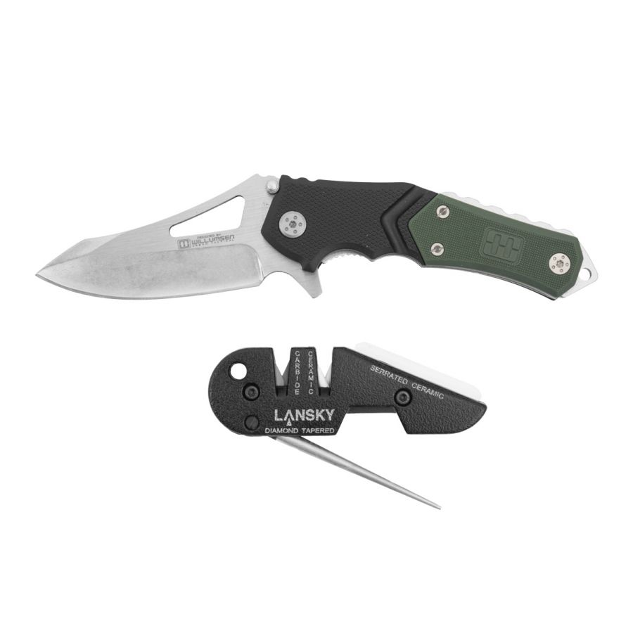 Lansky Responder 7 knife set + sharpener PSMED01 1/4