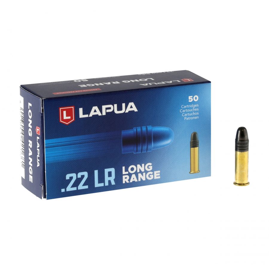 Lapua .22 LR Long Range 2.59/40gr ammunition 1/4