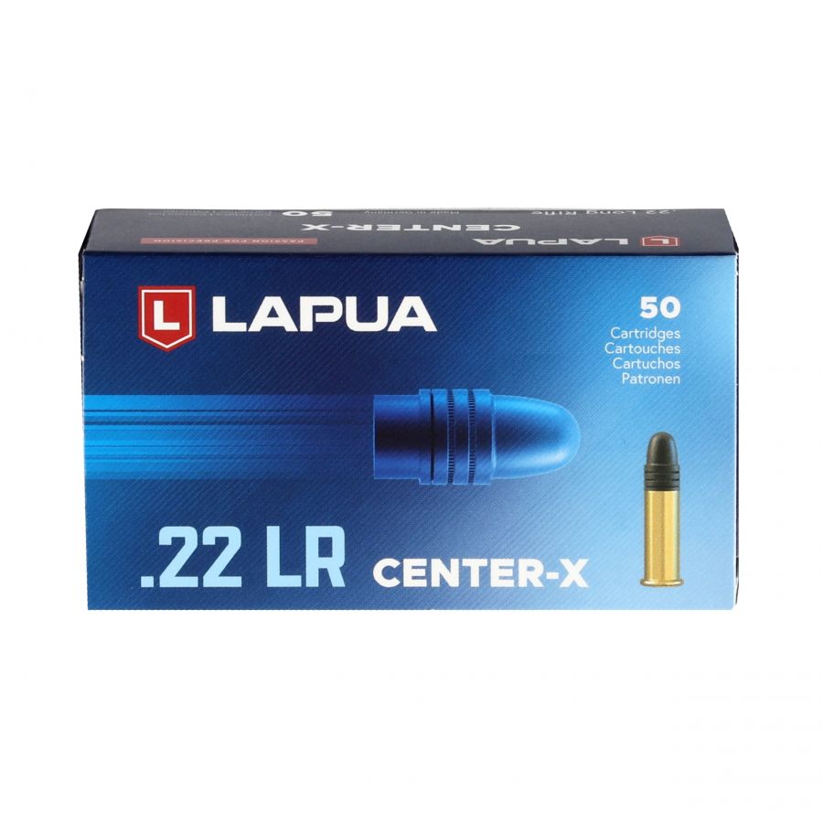 Lapua .22 LR Premium Center X ammunition 4/4