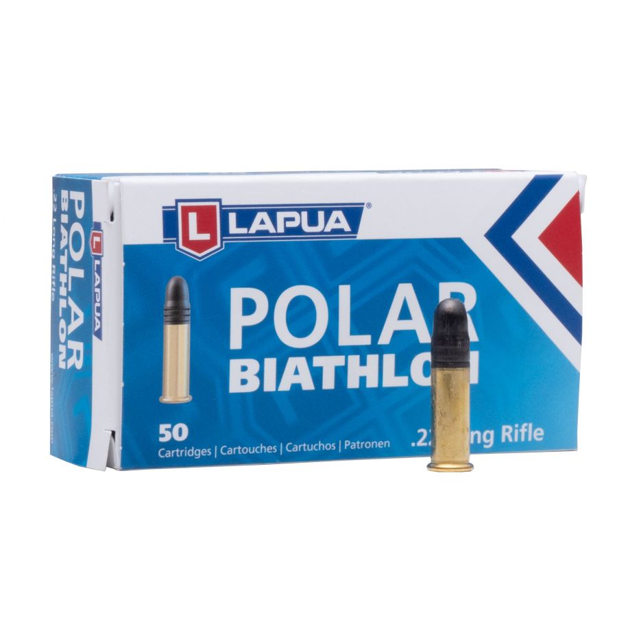 Lapua .22 LR SK Biathlon Sport 2.59/40gr ammunition 1/4